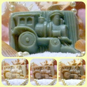 Toy Train Collage
